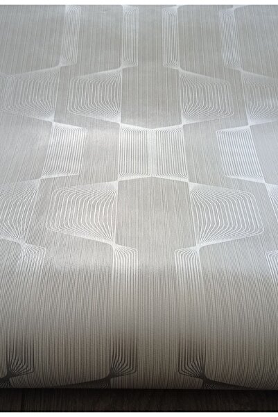 Oskar Üç boyutlu geometrik desenli duvar kağıdı 53 cm genişliğinde 10 metre u...