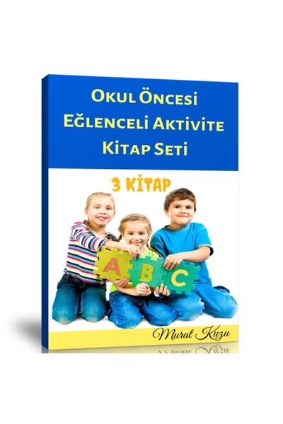 Enine Boyuna Eğitim Preschool Fun Activity Book Set (3 Phasic Books)