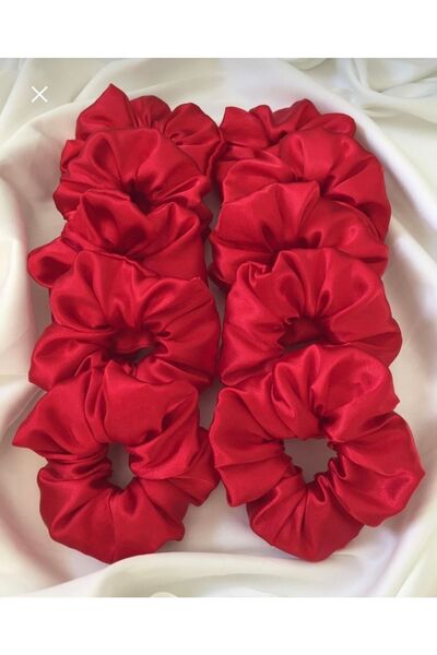 CSR Collection مجموعة إبزيم أحمر لوصيفة العروس مكونة من 10 قطع هدية ليلة الحناء