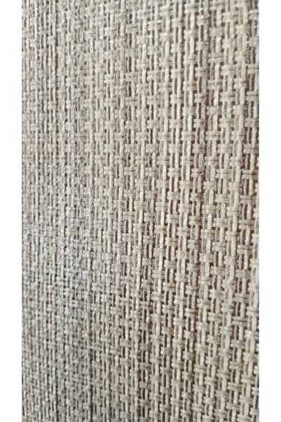 Oskar Hasır Desenli Acı Kahve Duvar Kağıdı 5m2