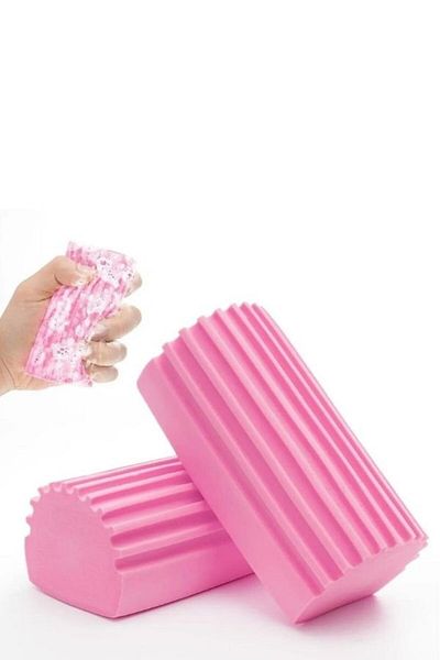 HİROS'H Multipurpose Moist Duster Sponge Magic Cleaning Sponge Dust Absorbing Magic Sponge