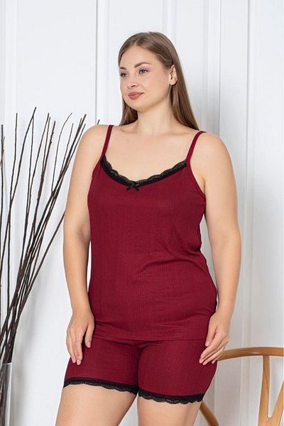 Farya Home X-dreamy Plus Size - Lace DetailedPegasusPajamas Set