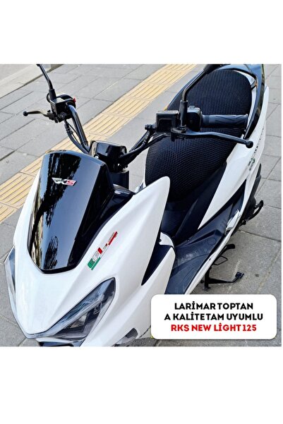 Larimar Rks New Light 125 Sele Koltuk Kılıfı 3d Çift Kat File Terletme Yapmaz...