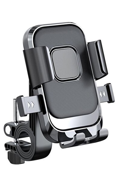 Buffer ® Motor,Motosiklet,Bisiklet ,Scooter İçin 360 Derece Dönebilen Gidon Versiyonu Telefon Tutucu
