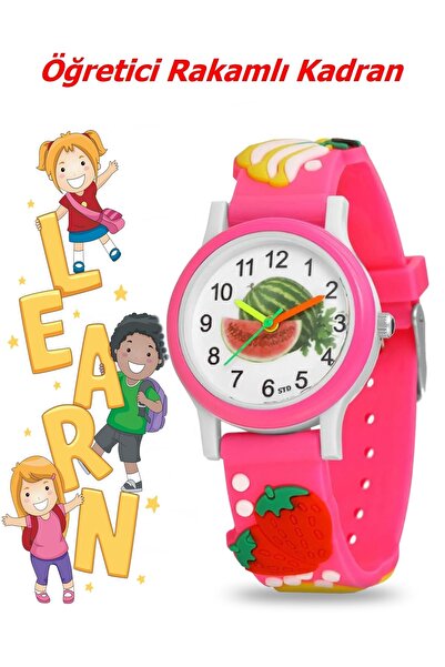 Eylemboutique 1 Atm Su Geçirmez Kız / Erkek Çocuk Kol Saati - Yumuşak Silikon...