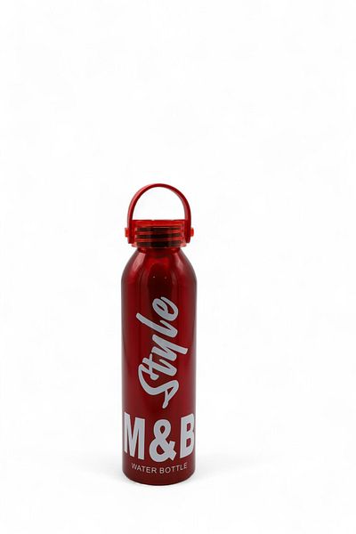 M&B WATER BOTTLE Aluminum Flask - with Carry Handles, for Casual Sports and Outdoor, Keeping Hot Cold Camping Flask