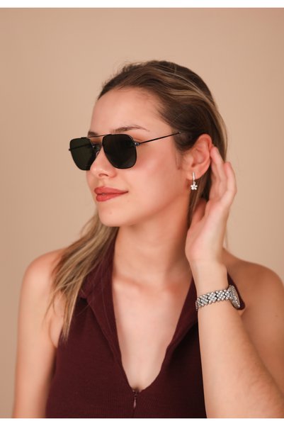 AR COLLECTİON AR COLLECTION MEN'S METAL POLARIZED SUNGLASSES AR07