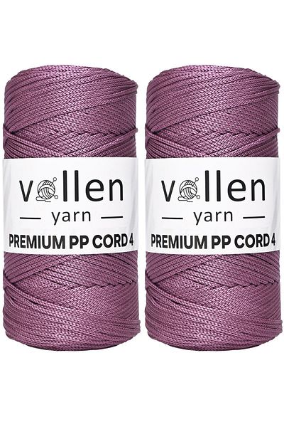 vollen yarn 400g Πολυεστέρας - 2mm Σετ διπλών μακραμέ και σχοινί Supla, Σχοινί τσάντας 460 μέτρα