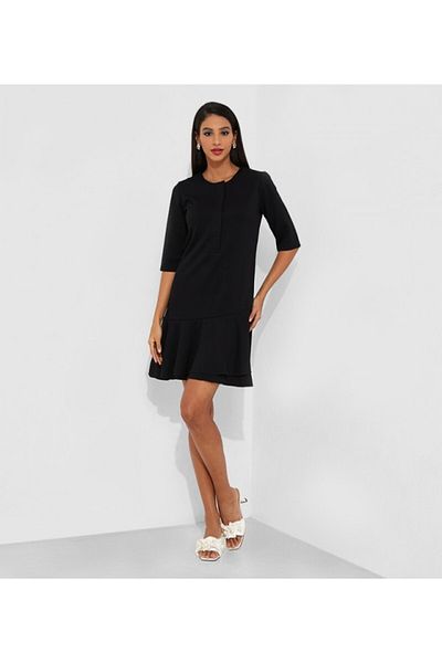 Aila Black Women's Short dress