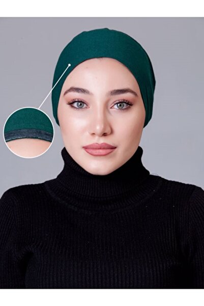 nanak Yeşil Likralı Kaymayan Bone