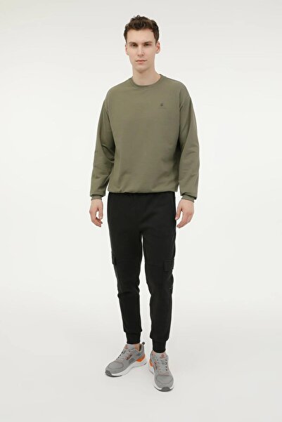 lumberjack Sn75 Bsc C Neck Sw 3Pr Sweat Haki? Erkek Sweatshi?rt