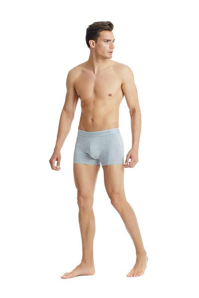 Blackspade Γκρι Melange Tender Cotton Boxer - C0T2N2O9