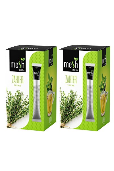 Mesh Stick Zahter Çayı %100 Doğal Katkısız Bitki Çayı 2 Paket Bir Arada