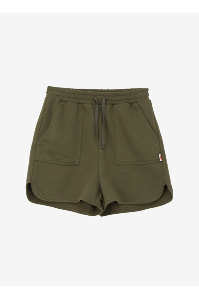 Lee Cooper Comfortable Khaki Women's Shorts 242 Lcf 221004 Julye Khaki