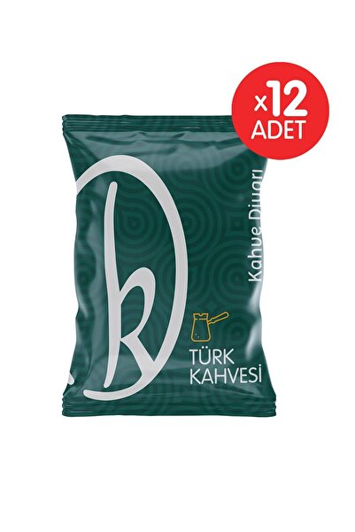 Kahve Diyarı Orta Kavrulmuş Türk Kahvesi 12 Adet