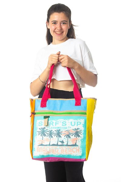 old cotton cargo 9421 Fi̇li̇be Bag - Beach Bag - Sea Shoulder Bag