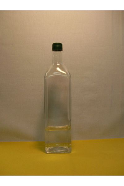 Paşabahçe Şişecam 1000 Cc 1 Liter Transparent Glass Bottle 10 Pieces Olive Oil Bottle