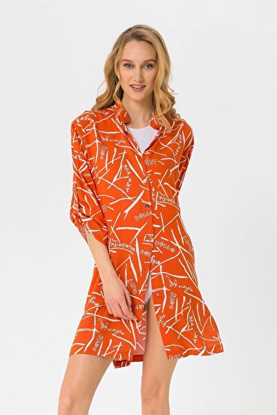 Jadeandmate Enjoy Gömlek Elbise Pareo