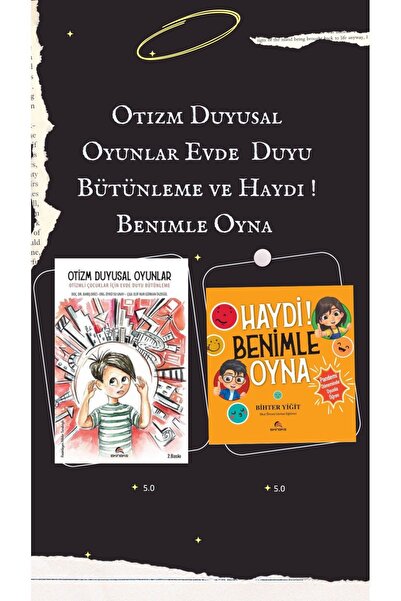 Ekinoks Otizm Duyusal Oyunlar Evde Duyu Bütünleme Ve Haydi! Benimle Oyna.. (1 KİTAP HEDİYELİ KARGO BEDAVA)