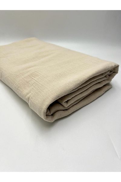 Kumaş Sevdası Organic Cotton Double Layer Muslin Fabric (Eni150cm)