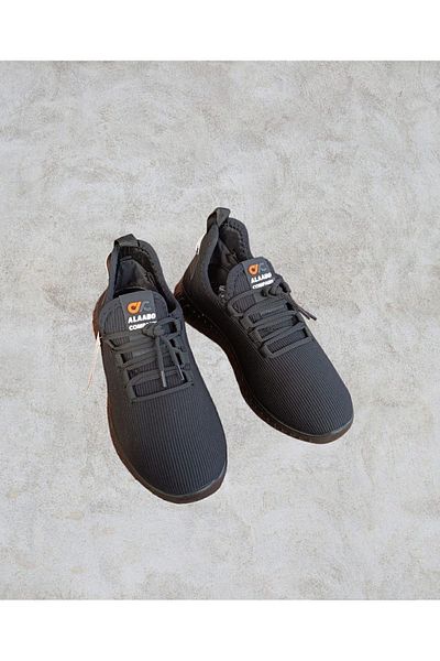 ALAABO adidași de vară unisex cu talpă neagră