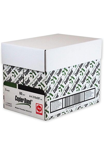 Copier bond Copier Bond A4 Kağıt, 5’li Paket (toplam 2500 Yaprak)