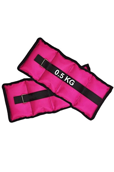 Jet El Ve Ayak Bilek Ağırlığı 2x0.5kg Kum Torbası Korsesi Ağırlık Kas Güçlend...