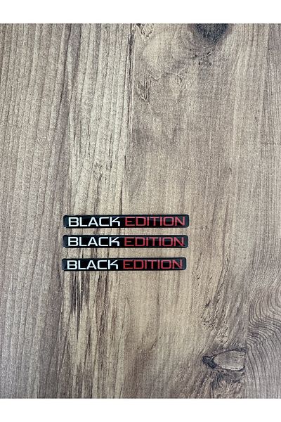 Phoenix Black Edition - Drop Sticker 3 Pieces 9.5x1 Cm Motorcycle Vehicle Helmet Sticker