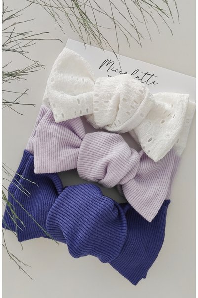 Miccolatte Baby and Child 3-Piece Bandana Set