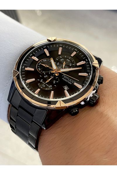 Ferrucci Men's Functional Wristwatch - Waterproof