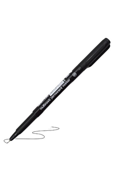 Gıpta Permanent Asetat Kalemi Silgili S Uç 12 Adet Siyah F1540