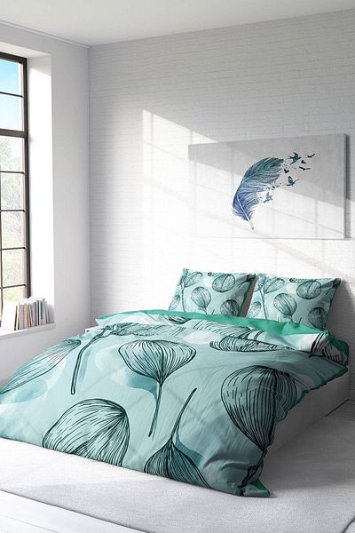 PerlaSera 3D Custom Design - Double Cotton Satin Duvet Cover Set, Balloon