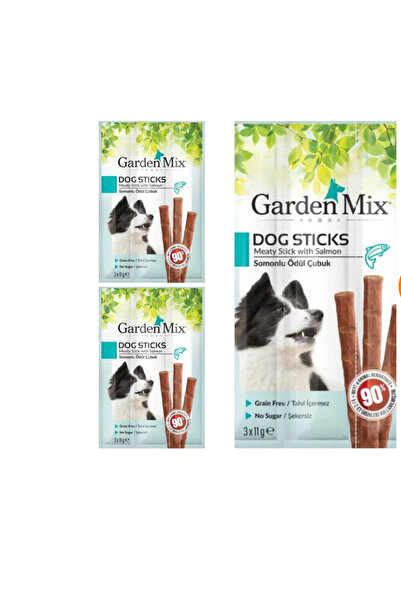 Gardenmix PATRON BARNEY Gardenmix Somonlu Köpek Ödül Maması 3x11 gr X 3 Adet