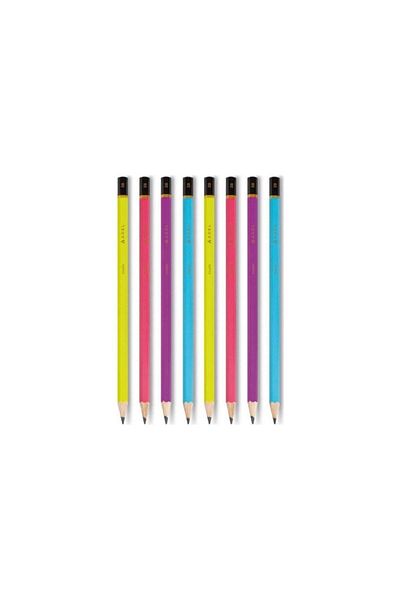 Adel Pencil Matte Vibrant Colors Set of 8