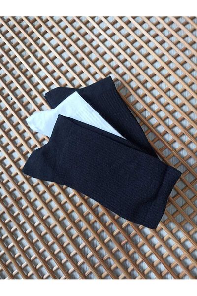 Rocks For Men's Tennis Combed Cotton 3 Pairs Seamless Socks