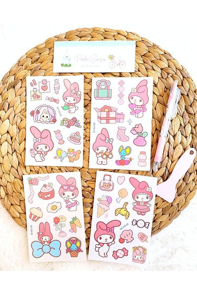 Pembe Çarşı My Melody Laptop, Phone Sticker, My Melody Pen Gift