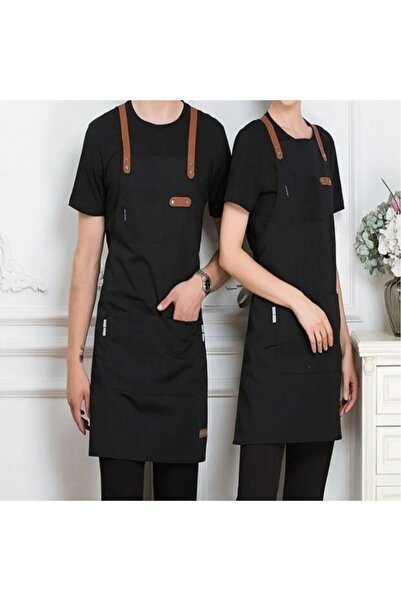 Genel Markalar Boyundan Askılı Çömlek Resim Sanat Önlüğü Master Chef Cafe Res...