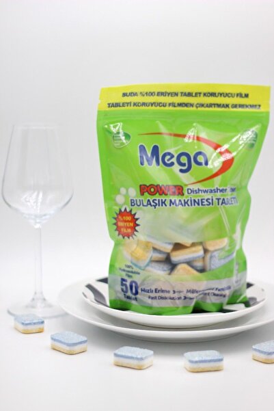 MEGA Power 50'li Bulaşık Tableti