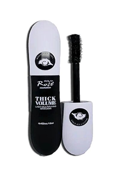 Rose Roesıa Cosmetics Hacim Etkili Siyah Maskara - Thick Volume