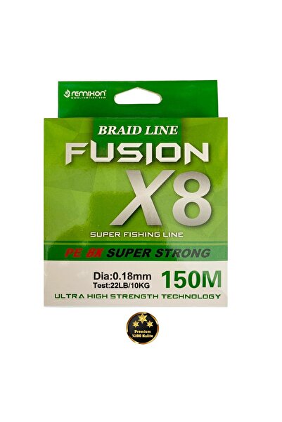 OLTAMİX Remixon Fusion 150 м X8 зелена волосінь 0,18