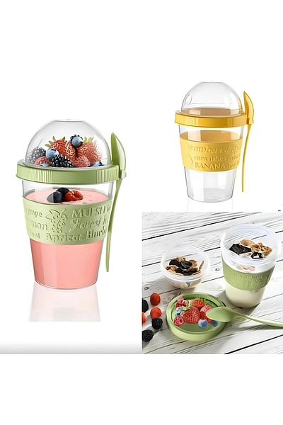 Birdoludukkan Healthy Shooting and Yogurt Container