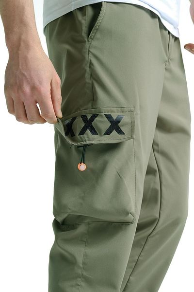 Oksit Ανδρικό αθλητικό παντελόνι Destry Slim Fit - Court Parachute Cargo Pocket