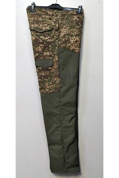 BeyzDenim Chubby Hunter and Dormitory Pants with Thermal Fleece and Camouflage Border - Waterproof
