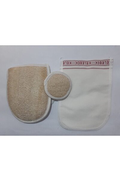 Anatoliamaps ألياف اليقطين للجسم + الوجه ألياف اليقطين + مقشر الفراشة السميك