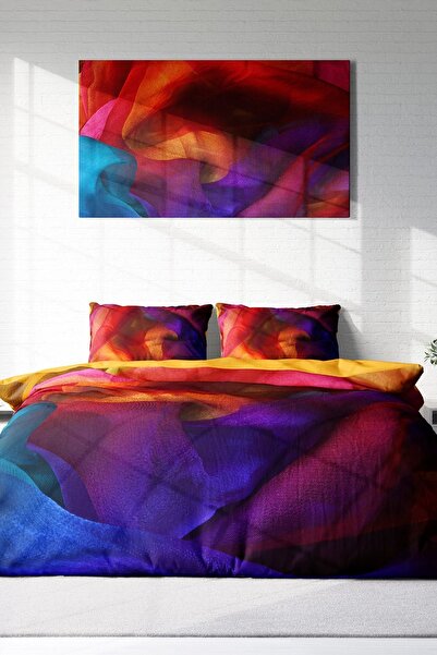 PerlaSera 3D Custom Design - Double Cotton Satin Duvet Cover Set