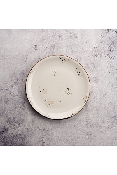 BY BONE Harmony Elegance 16 parça 4 Kişilik Yemek Takımı - Günlük Çilli Beyaz 4 Kişilik Yemek Takımı