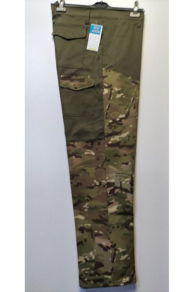 BeyzDenim Χακί καμουφλάζ άγριο παντελόνι Hunter Pants power lycra