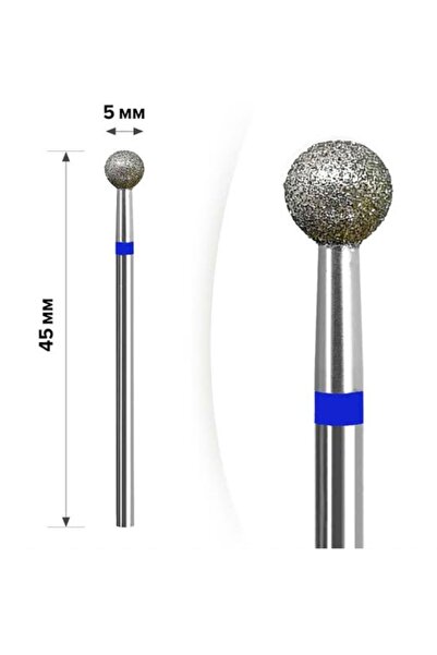 STALEKS Elmas frez top uç 0.50 mavi orijinal