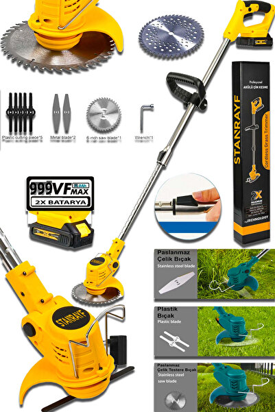 stanrayf Germany Cooper 999 Vf 30 Ah Çift Akülü Motor Korumalı Çelik Şanzıman...