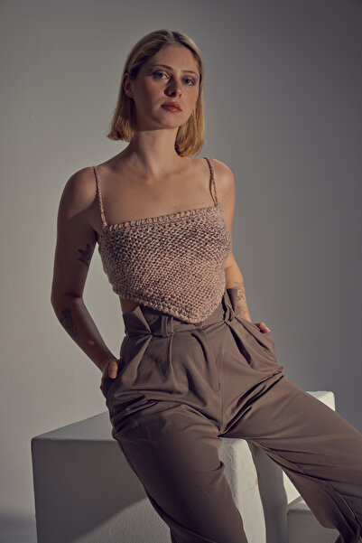 Gala İstanbul Pudra Örgü Büstiyer